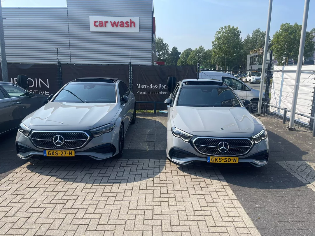 Mercedes-taxi's van het wagenpark van Taxi Soest